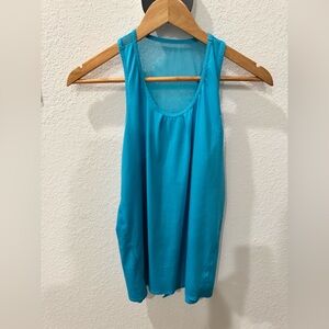 Lucky in Love Turquoise Tank Top